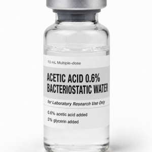Acetic Acid 0.6% Bacteriostatic Water — 10 mL Multiple-Dose Vial